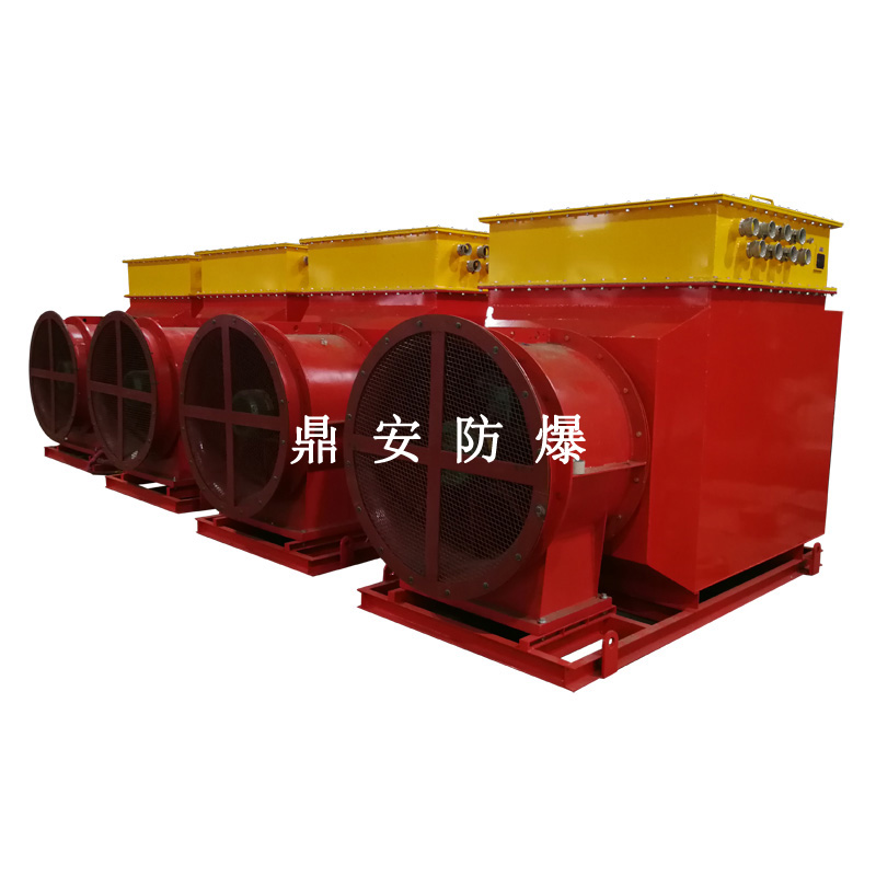 煤礦井加熱器 熱風機組